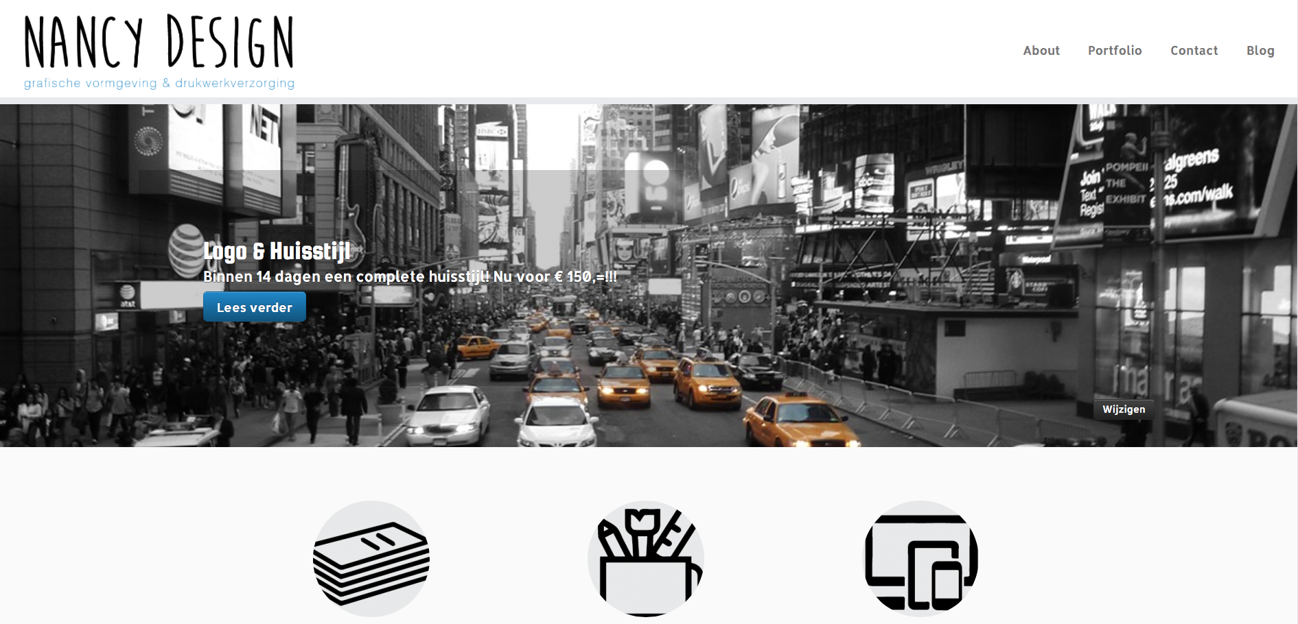 Nancy Design Website